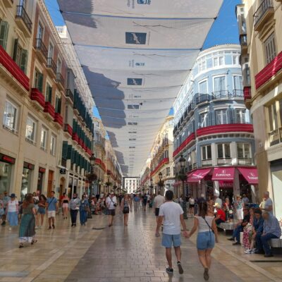 calle marques de larios en malaga